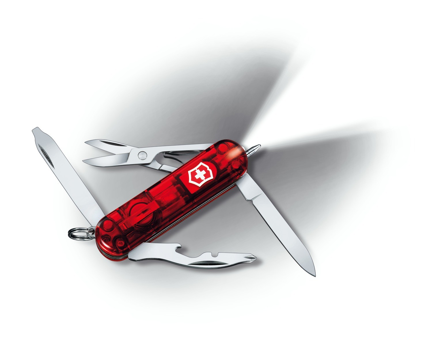 couteau de poche suisse Victorinox Midnite Manager Rubin  0.6366