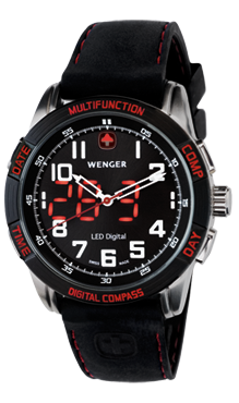 Wenger montre suisse Led Nomad 70430