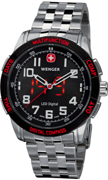 Wenger montre suisse Led Nomad 70436