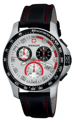 Wenger watch Battalion Field Chrono 70791, chronograph, date, ge