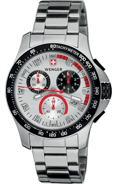 Wenger watch Battalion Field Chrono 70797, chronograph, date, ge
