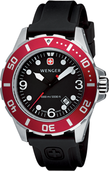 Wenger watch Aquagraph Diver 72233, diver 1000m, date