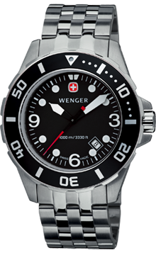 Wenger watch New Sea Force Diver 72236, diver 1000m, date