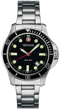 Wenger watch New Battalion Diver 72326, 200m, date, swiss watch