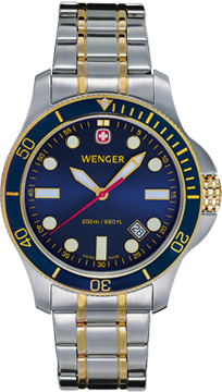 Wenger watch New Battalion Diver 72346, 200m, date, swiss watch