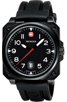 Wenger watch AeroGraph Cockpit 3 hands 72424, date, gent