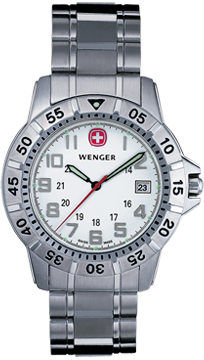 Wenger watch Mountaineer 72617, date, swiss watch