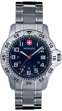 Wenger watch Mountaineer 72618, date, swiss watch