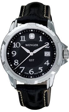 Wenger watch GST 3-Hands 78235 Date, gents