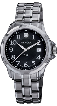 Wenger watch GST 3-Hands 78236 Date, gents