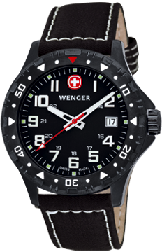 Wenger Watch Off Road 79304W, PVD, Date, gents