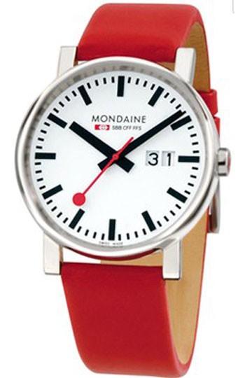 Mondaine montre suisse EVO Big Date A627.30303.11SBC